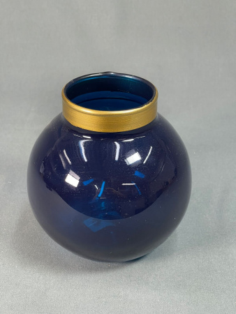 Ваза титания синяя Токио-3